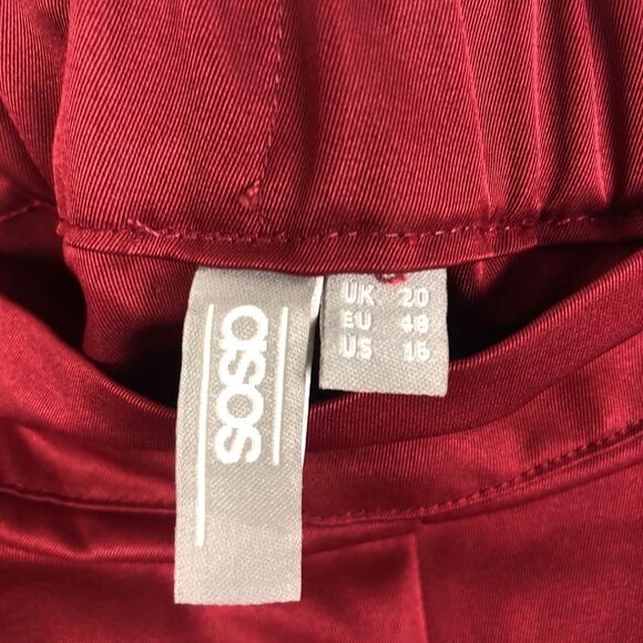 ASOS | Track Pants with Side Stripes & Zippers Women’s Plus Size 16 - Picture 3 of 8